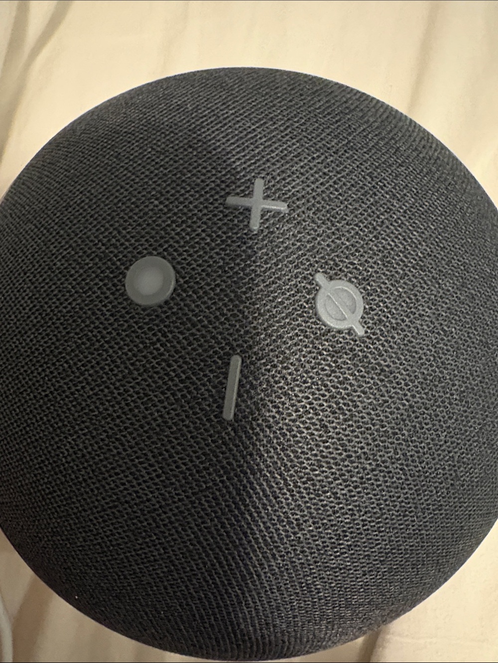 Amazon Echo Plus (2nd Generation) smart speaker in Charcoal.